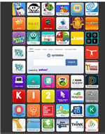 A picture of all the apps on Symbaloo 
